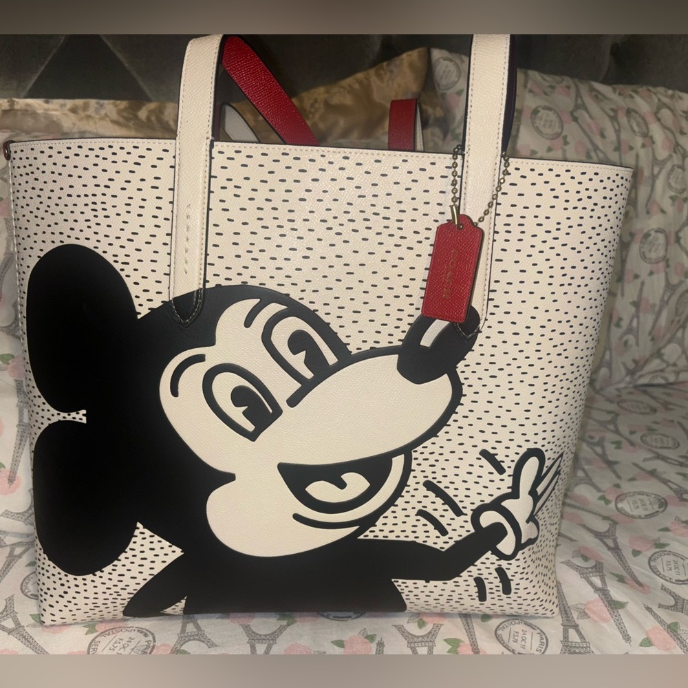 Limited edition Coach Mickey Mouse Tote New with tags